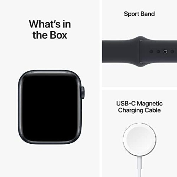 Apple Watch SE (2ª generación) 44 mm GPS con pantalla Retina OLED Aluminio Medianoche correa Midnight M/L