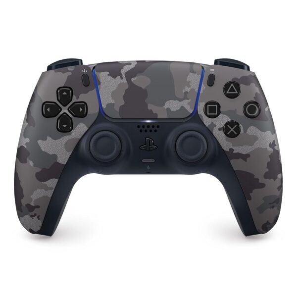 Control inalámbrico DualSense™ de PlayStation – Gris Camuflado – Compatible con PS5, PC, MAC y dispositivos móviles