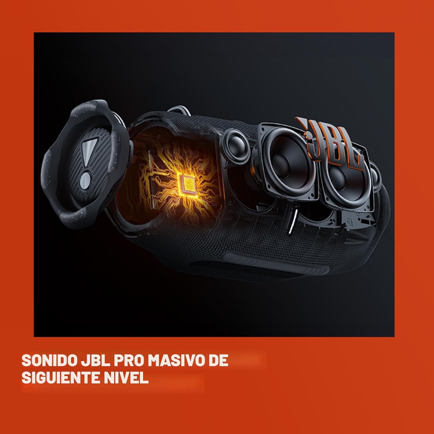 JBL Xtreme 4 - Parlante Bluetooth portátil con sonido potente y graves profundos, resistencia al agua IP67, 24 horas de reproducción y función PartyBoost para conectar múltiples bocinas. - Imagen 2