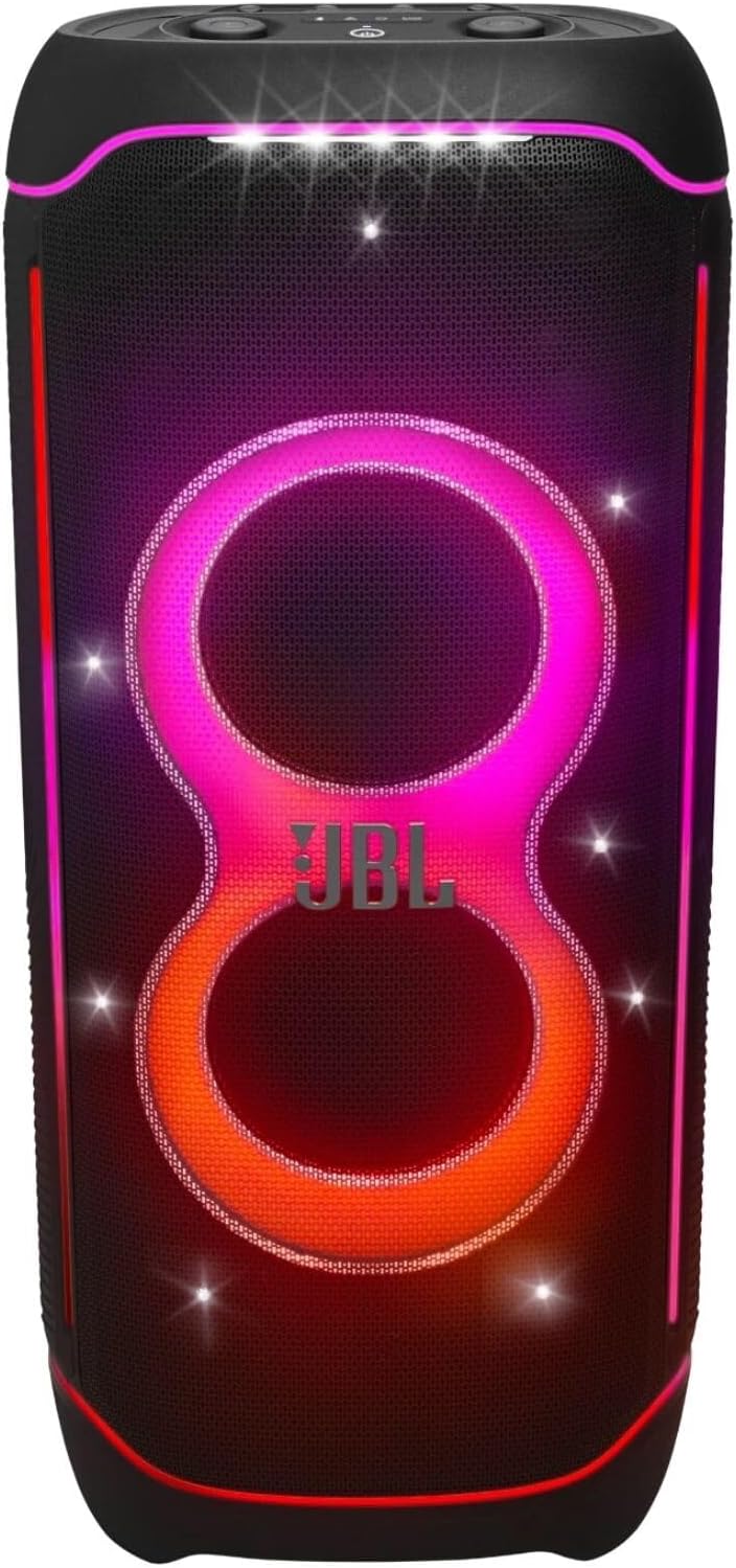 JBL Partybox Ultimate - Altavoz inalámbrico para fiestas, con conectividad Wi-Fi y Bluetooth, espectáculo de luces y resistencia a salpicaduras IPX4, con entradas duales - Imagen 3