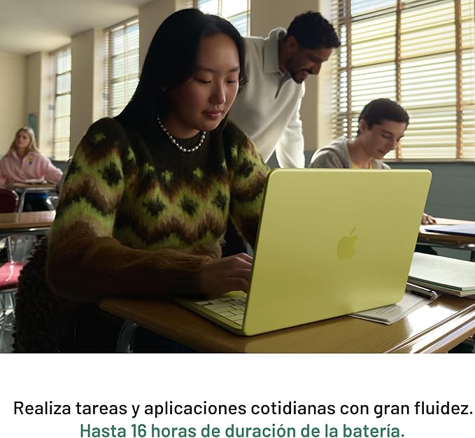 Apple MacBook Neo Citrus de 13 pulgadas, Chip A18 Pro, 256GB de almacenamiento y con Apple Intelligence - Imagen 6
