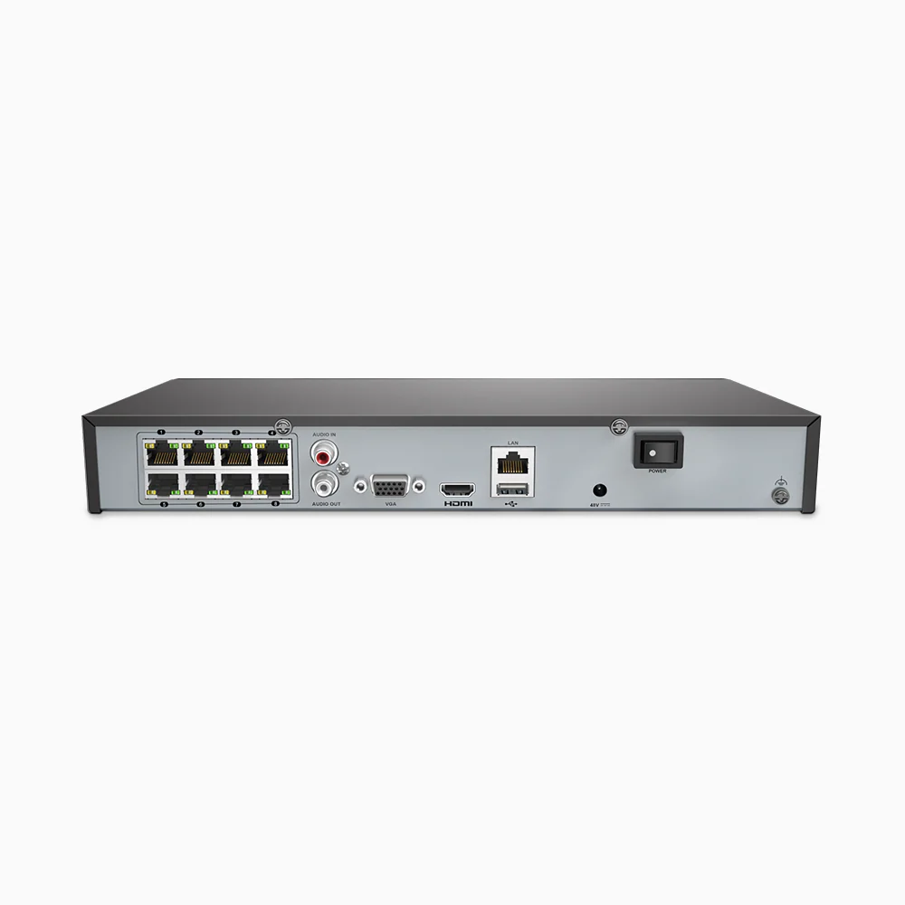 Annke NR88 NVR PoE 4K 8 Canales H.265+ Compatible Alexa y RTSP - Imagen 4