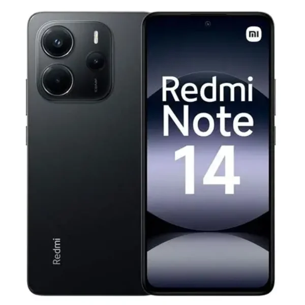 Xiaomi Redmi Note 14 4G LTE 128GB + 6GB RAM Negro Medianoche