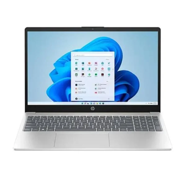 HP de 15,6″ FHD IPS táctil, Intel Core i5-1334U, 8 GB RAM DDR4, SSD de 512 GB, Windows 11 Home, gráficos Intel Iris Xe, color plata natural, modelo 15-fd0153