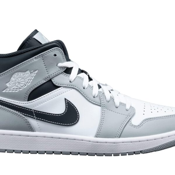 Air Jordan 1 Mid "Light Smoke Grey Anthracite" (edición 2022)