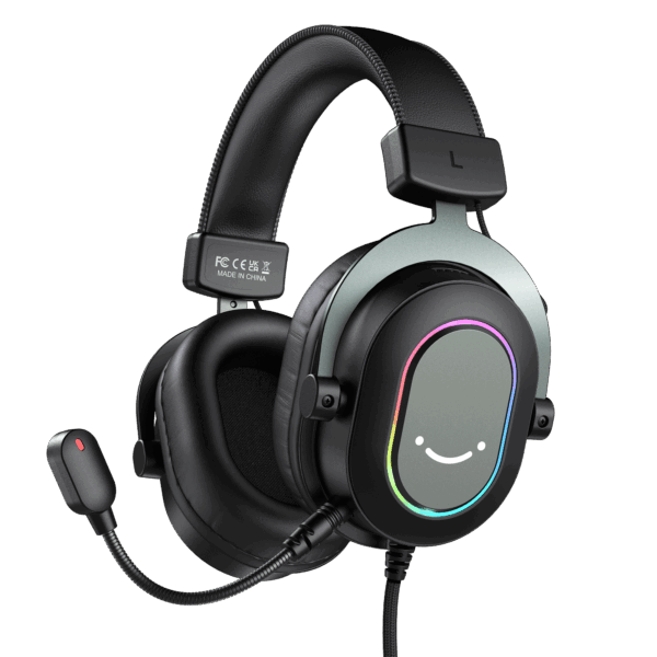 Auriculares de juego USB FIFINE AmpliGame H6 con RGB