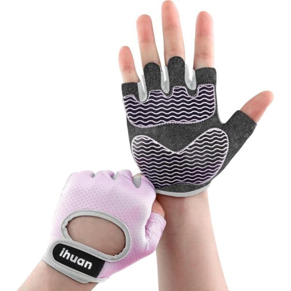 Guantes de Entrenamiento Transpirables y Ligeros batu - Guantes de Gimnasio con Protección en Palma - Guantes para Levantamiento de Pesas de Mejor Agarre para Ejercicio -...