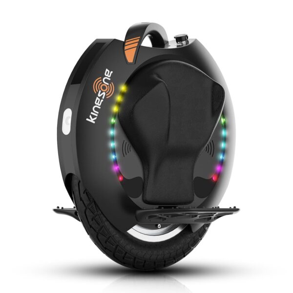 KINGSONG 16SPRO monociclo eléctrico de autoequilibrio para adultos, velocidad máxima de 25 MPH, capacidad de ascenso de 35°, scooter inteligente con una rueda (blanco)
