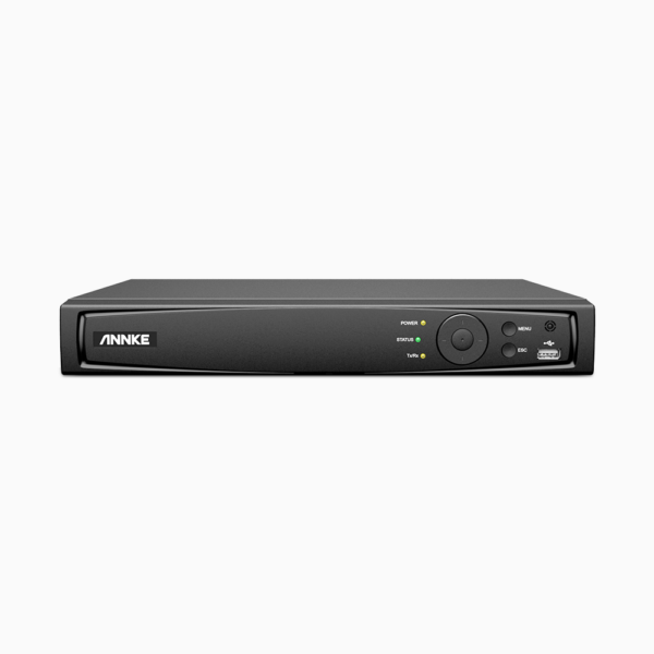 NR88 - NVR PoE de 8 canales y 4K con H.265+, compatible con RTSP y Alexa