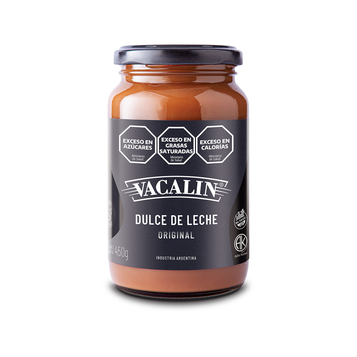 Crema de Caramelo Vacalin Original en frasco de vidrio de 15.80 oz - Alimentos Australes