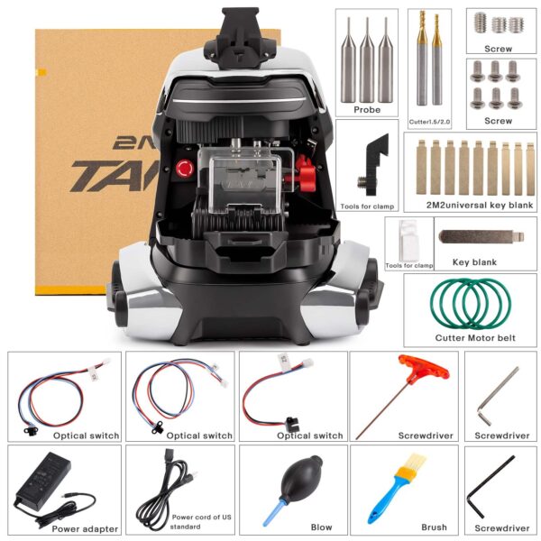 Máquina CNC para Corte de Llaves 2M2 TANK 2 Pro TANK II Pro para Hogar y Seguridad Mul-T-lock