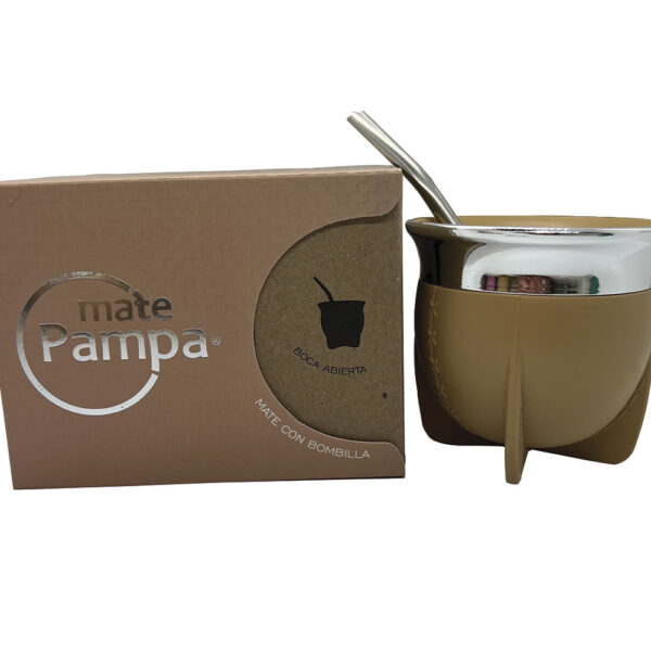 Mate Pampa Ancho Caramelo por Unidad - Alimentos Australes