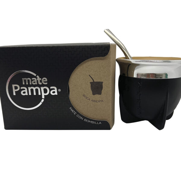 Mate Pampa Ancho Negro por Unidad - Alimentos Australes