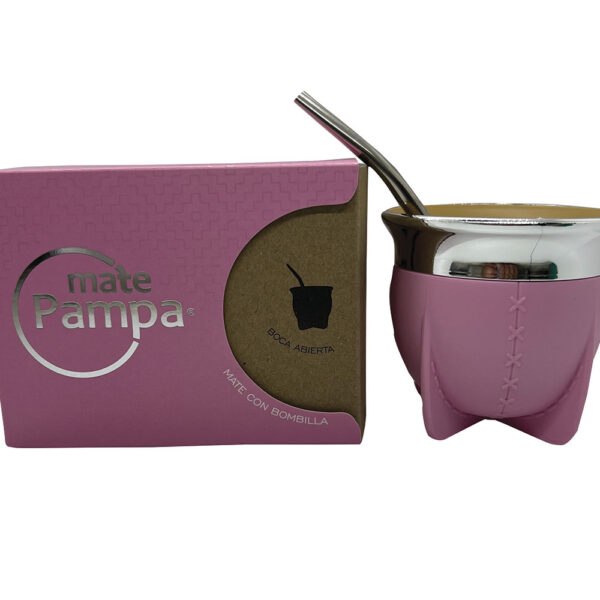 Mate Pampa Ancho Rosa por Unidad - Alimentos Australes