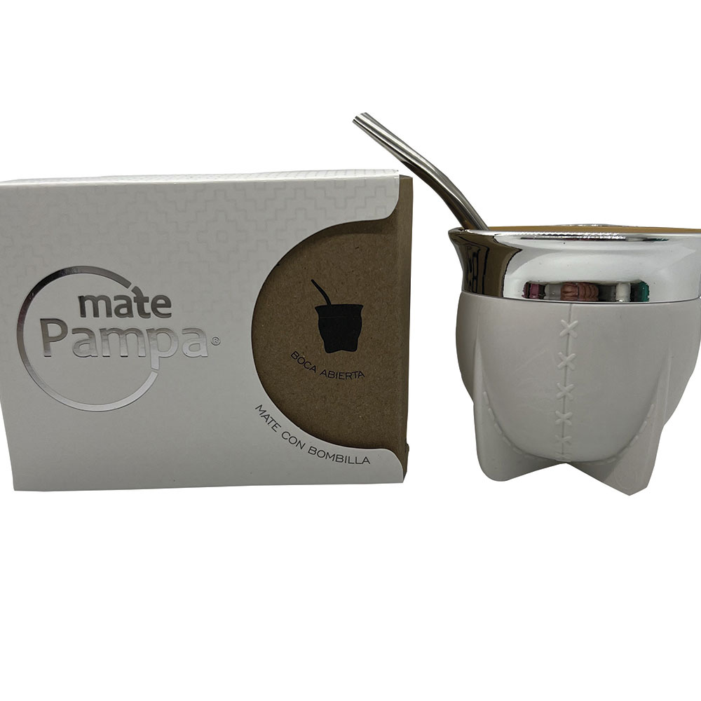 Mate Pampa Blanco Ancho por Unidad - Alimentos Australes
