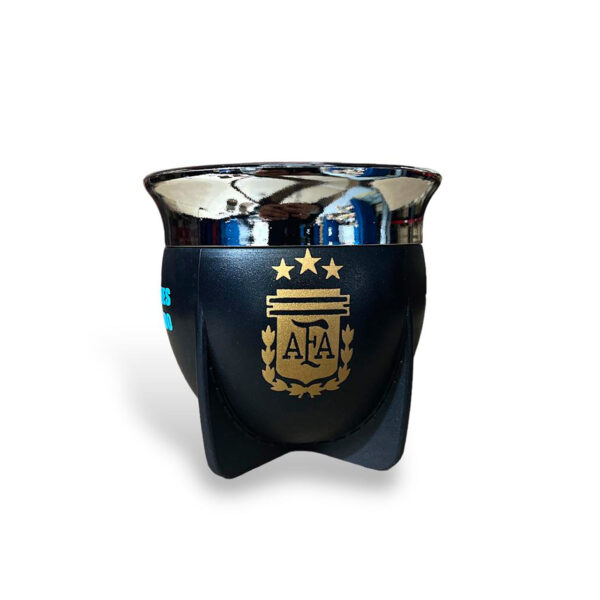 Mate Pampa Wide AFA Negro Unidad - Alimentos Australes