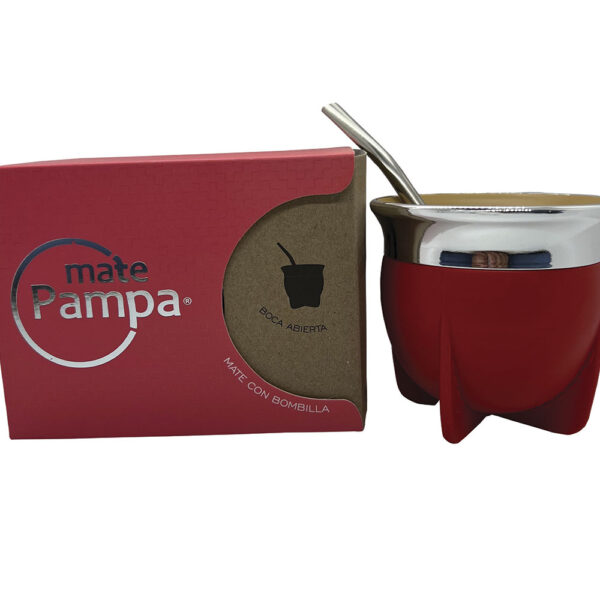 Mate Pampa Wide Rojo x Unidad - Alimentos Australes