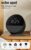Amazon Echo Spot (modelo más reciente), ideal para mesitas de noche, oficinas y cocinas, reloj despertador inteligente, compatible con Alexa+, color negro