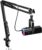 FIFINE – Kit de micrófono dinámico XLR/USB para juegos, transmisión y podcasting en PC, con soporte de brazo articulado y iluminación RGB para computadora