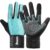 Guantes de Entrenamiento ihuan para Hombre de Dedos Completos: Guantes para Levantar Pesas, Guantes completos para Gimnasio y Deadlift, Color Azul