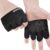 Guantes Gym iHuan Partial Black Antideslizantes para Pesas, Crossfit y Pull Ups
