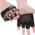Guantes de gimnasio para levantamiento de pesas ihuan nuevos para hombres y mujeres, ideales para levantamiento de pesas, ejercicio, entrenamiento y fitness (leopardo)