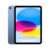 iPad Apple de 11 pulgadas con chip A16, Blue (Azul), pantalla Liquid Retina, capacidad de 256 GB, conexión Wi-Fi 6, cámaras frontal y trasera de 12 MP, Touch ID y batería de larga duración